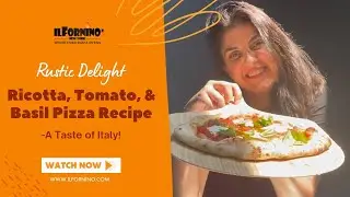 Rustic Delight: Ricotta, Tomato, and Basil Pizza Recipe - A Taste of Italy!