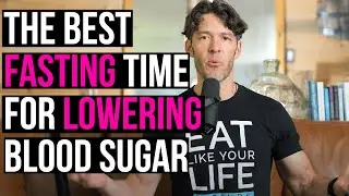 Fasting Window Drops Blood Sugar w/ NO Diet Change (new study)