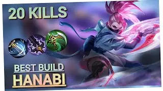 20 Kills!! Hanabi Gold Lane Gameplay!! - MLBB #kaigaming #mlbb