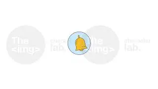 Ringing bell line 2D object animation