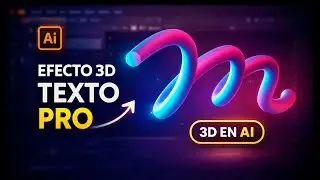 🔥 EFECTO 3D EN ILLUSTRATOR ✅