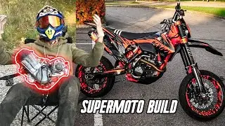 The KTM Revival | Supermoto Build | What happened to my Engine. (Tuningstory Project | KTM EXC 450)