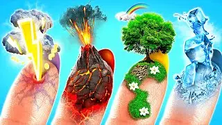 🔮 Огонь, Вода, Воздух и Земля! Четыре стихии против ведьмы от La La Life