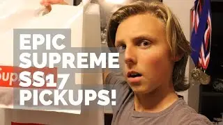 NEW SUPREME SS17 DROP PICKUPS/MINI HAUL! SO MANY SOUGHT AFTER AND HEAT SUPREME ITEMS!
