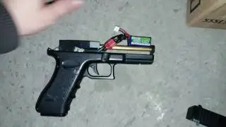 Улучшаем Глок  18С АЕП ч2. Доработка ЦИМЫ Improvement GLOCK 18C AEP CYMA CM.030 LI-PO 7,4 V