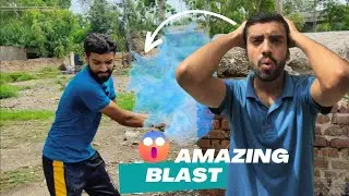Amazing Blast With Two Iron Rods 