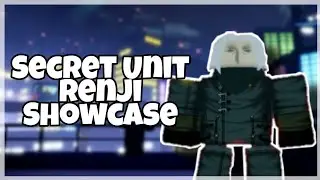 Secret Unit Renji Showcase | Anime Adventures