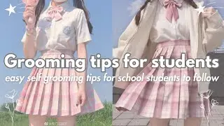 Easy grooming tips for school students ♡🌷(Personality grooming)|| Diya~Aesthetics