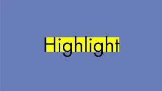 Highlight and Underline Text in After Effects [the EASY way!]