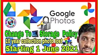 Google Photos 1June 2021 All Photos and videos backup in Chargeable|Google Photo Big News IMRtrading