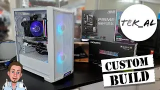 Lancool 215 White 12th Gen Build | Hyper 212 RGB | Vision RTX 3070 Ti (time lapse)