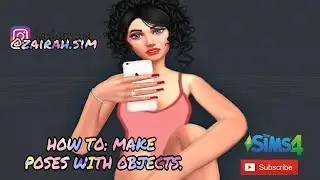 TUTORIAL: How To Make: Poses With CAS Accessories | The Sims 4