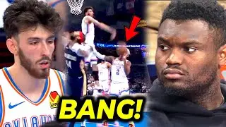 CRAZY ENDING! Gulat si SGA sa ginawa ni Chet Holmgren, gusto ng maglaro ni Zion! | OKC vs PELS