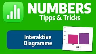 Interaktive Diagramme in Numbers