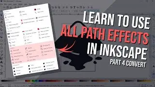 Learn All Path Effects in Inkscape - Part 4 'Convert' Effects