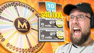 I TOOK $25,000 TO MONOPOLY LIVE GAME SHOW & THIS HAPPENED…