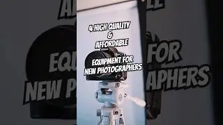 4 HIGH quality & AFFORDABLE equipment for NEW Photographers #photography #memorycard #tripod