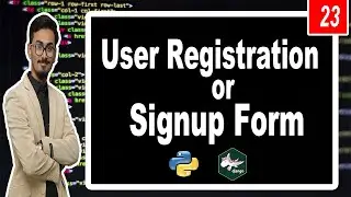 User Registration Form in Django || Create a Signup Form in Django 