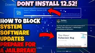 How To Block Playstation System Software Updates in 2026!