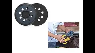 Vamos a ver cómo cambiar el disco/almohadilla de una lijadora orbital...