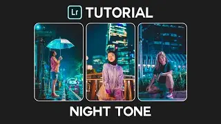 Gratis File DNG Preset Night Tone - Night Mode I Download Preset Lightroom