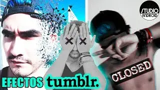 COMO HACER FOTOS TUMBLR CON SOLO UNA APP EN CUALQUIER CELULAR | ANDROID STUDIO