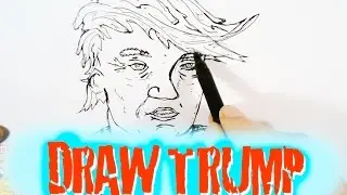 HOW TO DRAW TRUMP !!!