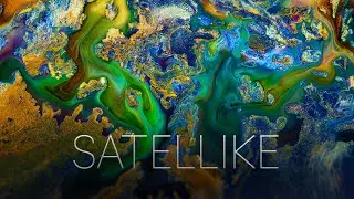 SATELLIKE  I  8K HDR  I  PLANET EARTH ON A PIECE OF PAPER  I MACRO COLORS  I  