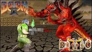 If Diablo showed up in Doom  2