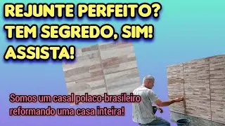 Como aplicar rejunte perfeito!