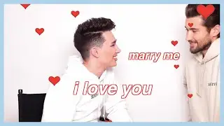 james charles and jeff wittek flirting with each other for 3 minutes straight