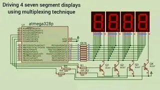 Why multiplexing seven segment display?
