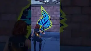 Peindre des graffitis dans Doomstadt 👌 (Quête Récits Partie 4) #fortnite #shorts #fortniteshorts