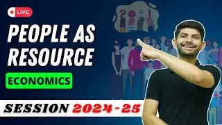 People As Resource | Live Poll Session MIQs and PYQs | Economics Class 9  2024-25