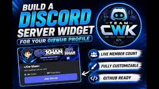 How to make discord server widget | discord server widget genartor
