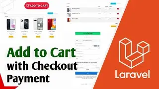 Laravel Add to Cart with Checkout Payment Gateway