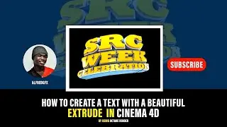how to create a Text with a beautiful Extrude in cinema 4d with octane render