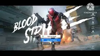 COMO CRIAR UMA CONTA NOVA E ESCOLHER O SERVIDOR - BLOOD STRIKE