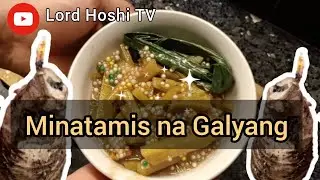 GALYANG RECIPE ( GIANT SWAMP TARO RECIPE)