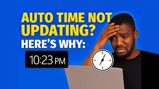 Fix Windows Time Not Updating Automatically (Solved 2025)