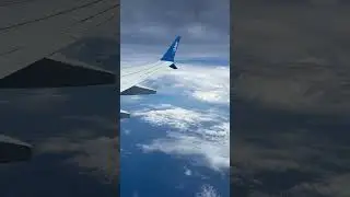 Amazing 2 Layers Of Clouds ☁️🌨️