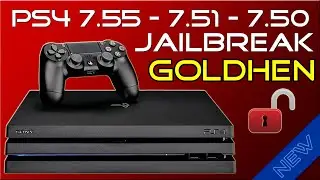 New Jailbreak PS4 7.55 / 7.51 / 7.50 GoldHen v1.00