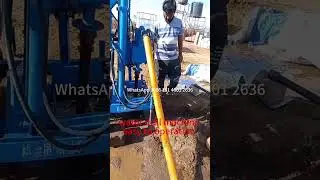 Positive feedback from African customers regarding our portable diesel hydraulic#drillingrig