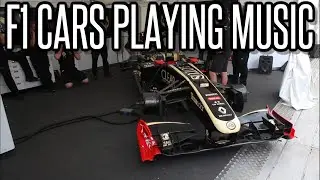 F1 Cars Playing Music