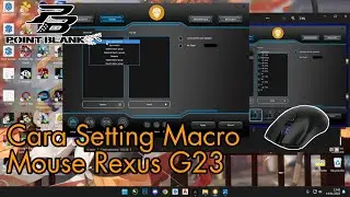 Cara setting macro pb zepetto mouse Rexus G23