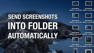 Send Mac Screenshots to Specific Folder