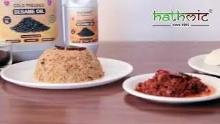 Hathmic Cold Pressed Sesame Oil (Un Refined and Un Filtered Pure Oil) 5 Litre.