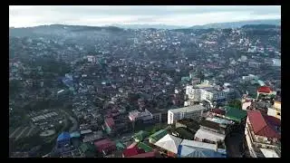 A view of Baguio from East Quirino Hill (Drone)