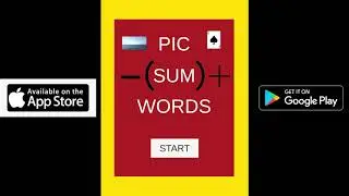 New App - Pic Sum Words Trailer