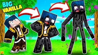 MI TRASFORMO IN ENDERMAN NEL MONDO DEGLI YOUTUBERS! - MINECRAFT *BIG VANILLA* Ep.14